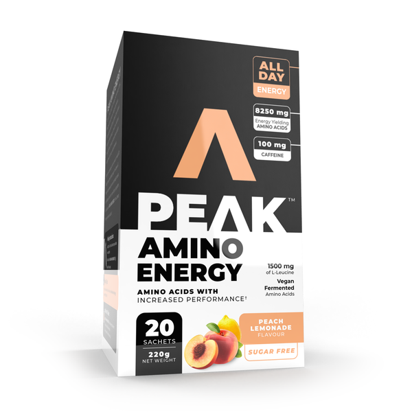 PEAK Amino Energy [Box 20's] Peach Lemonade