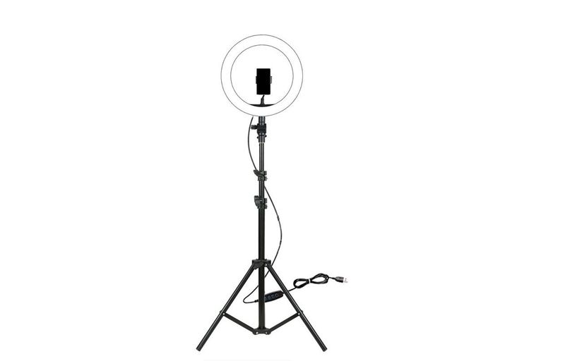14 Inch LED Dimmable Ring Light with Tripod Stand