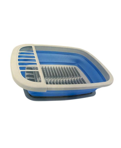 Leisure Quip - Foldaway Dish Drying Rack with Draining Tray