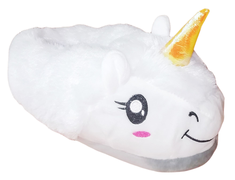 Soxy Lady -Unicorn Slipper - White