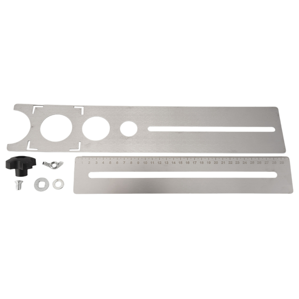 Stainless Steel Ceramic Tile Hole Locator 360 Degree Measure Tools
