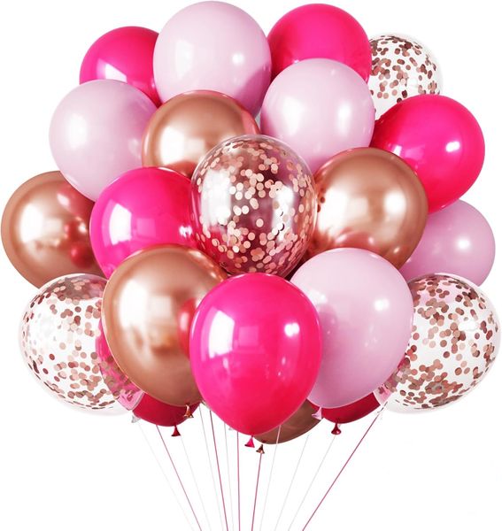 Pink Balloon Arch Kit - Large - 185 Pieces