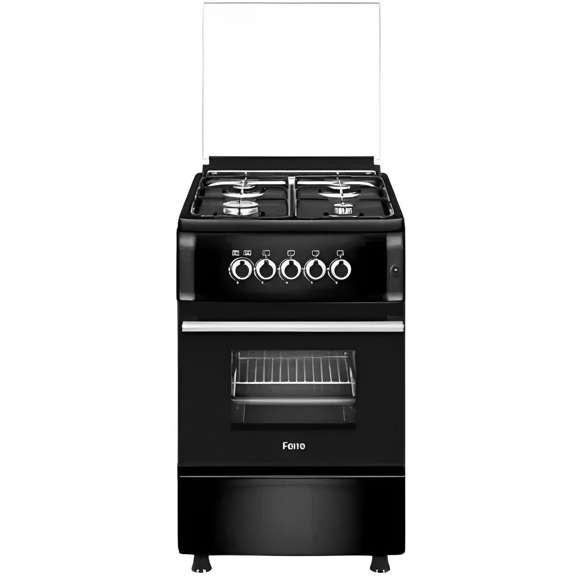 Ferre 50x60 Free Standing Gas Cooker Black F5S40G2.B Shop Today. Get