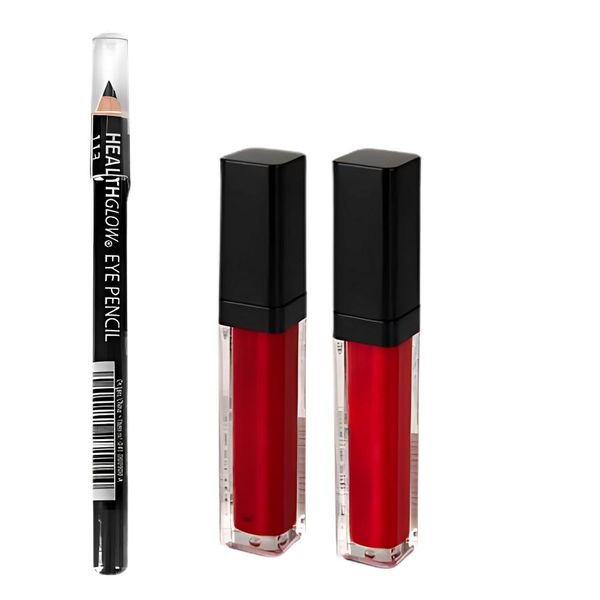 Glam Lip Gloss Duo (Red and Wine)