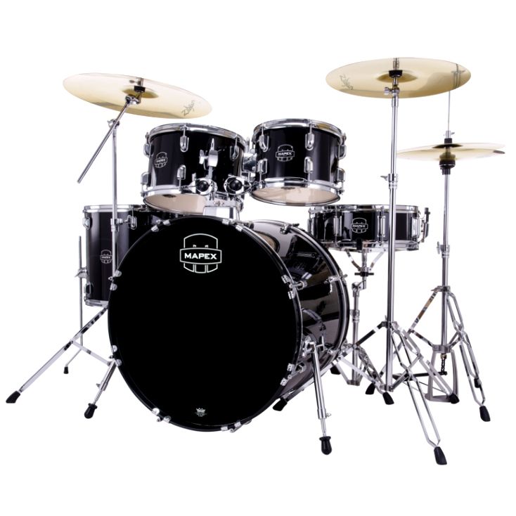 Mapex Comet Rock Pro Drum Kit w/Cymbals & Hardware - Various Colours