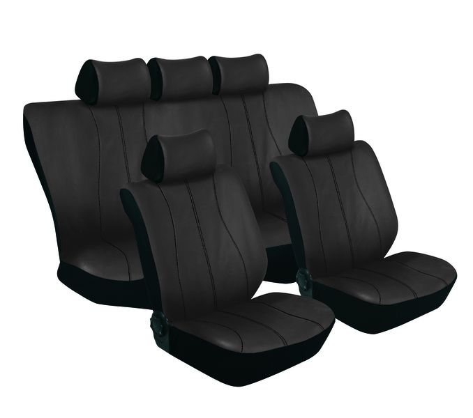 Stingray - Galaxy 11 Piece Car Seat Cover Set Grey/Black