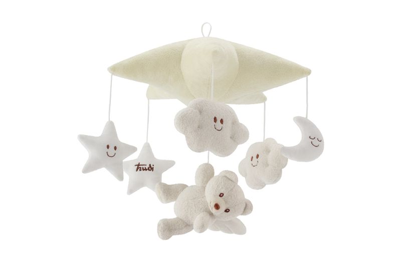 Trudi Cremino Mobile Dreamcatcher Bear - Ivory 25cm