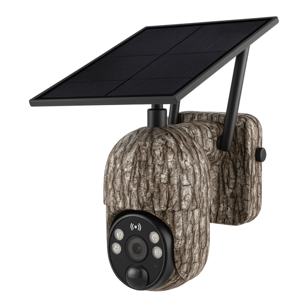 Solar PTZ Camera - Outdoor Surveillance with App Control