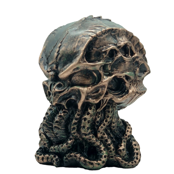 Bronze Gold Cthulhu Statue Cthulhu Skull Resin Ornament Octopus