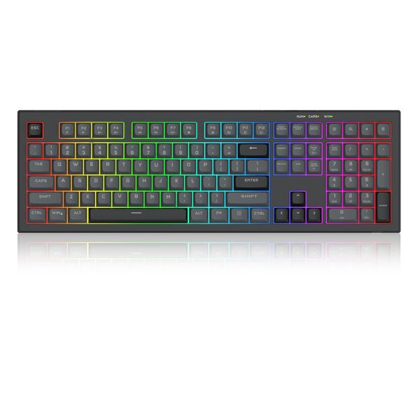 Redragon CRUX Full RGB Gaming Keyboard - Black