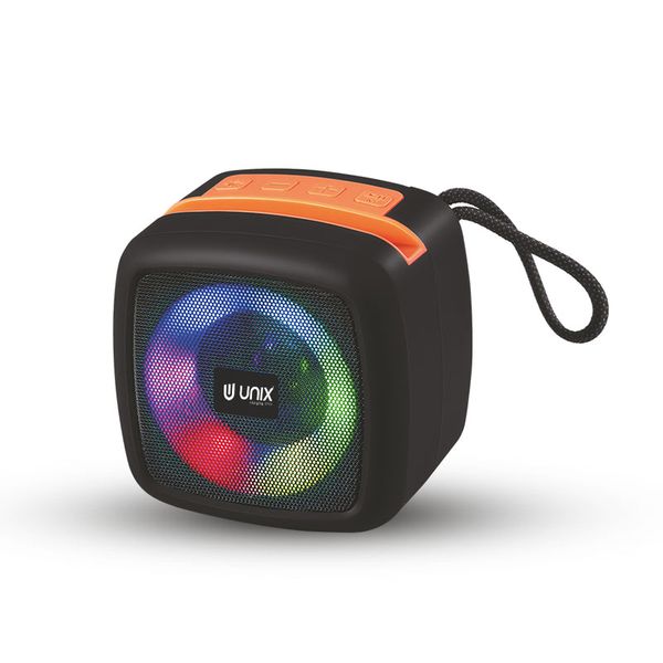 LN-911 Portable Wireless Bluetooth Speaker RGB Lights, Super Bass, USB/TF