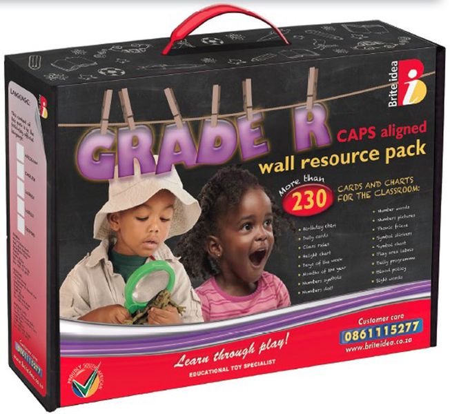 Grade R Wall Resource Pack - Sesotho