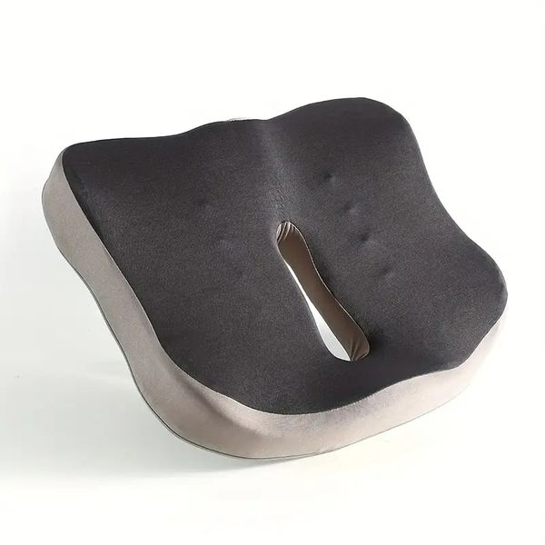 Memory Foam Seat Cushion - Office Chair Cushion and Car Truck Accessory