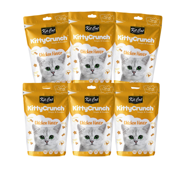 KittyCrunch Chicken Flavour (6 x 60g)