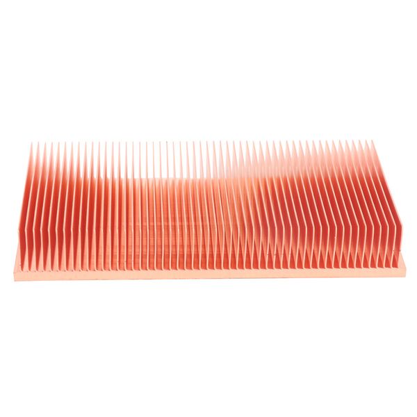 Pure Copper Heatsink 100X50X15mm for Electronic RAM Chip LED VGA
