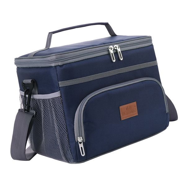 Insulated Lunch Bag 16L Leak Proof for Outdoor Picnic