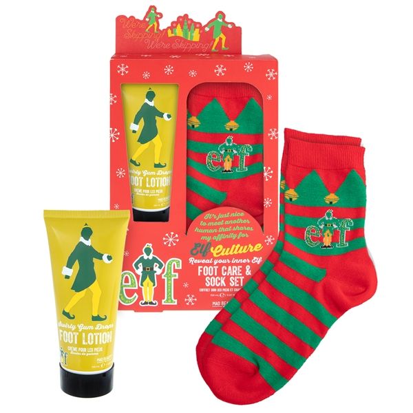 Elf Christmas Footcare and Sock Set