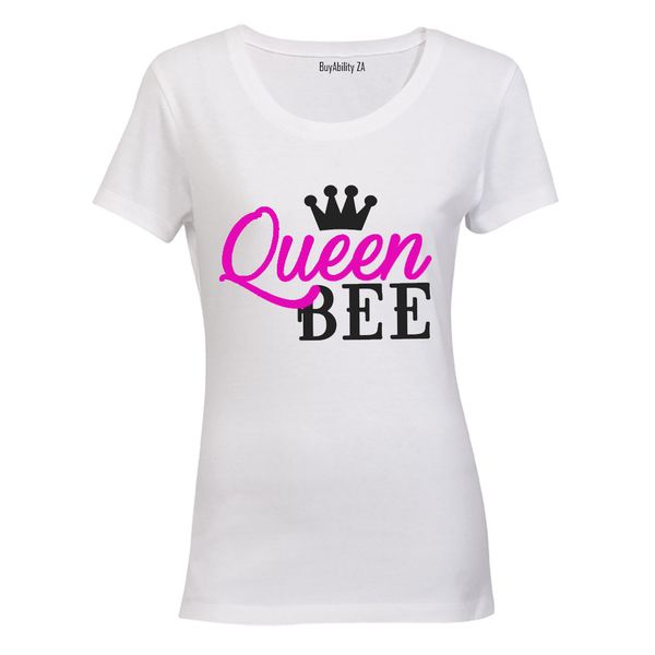 Queen Bee - Ladies - T-Shirt - White