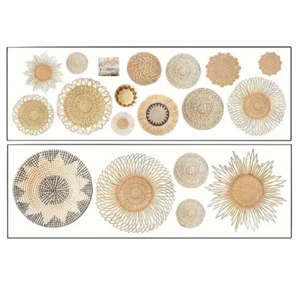 Decor Bohemian Style Self-Adhesive Waterproof PVC Wall Stickers 2 Piece - 90cm