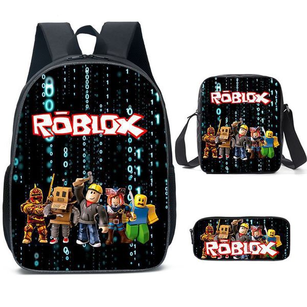 3-Piece School Bag Set - Kids Backpack, Lunch Box &amp; Pencil Case SpongeBob