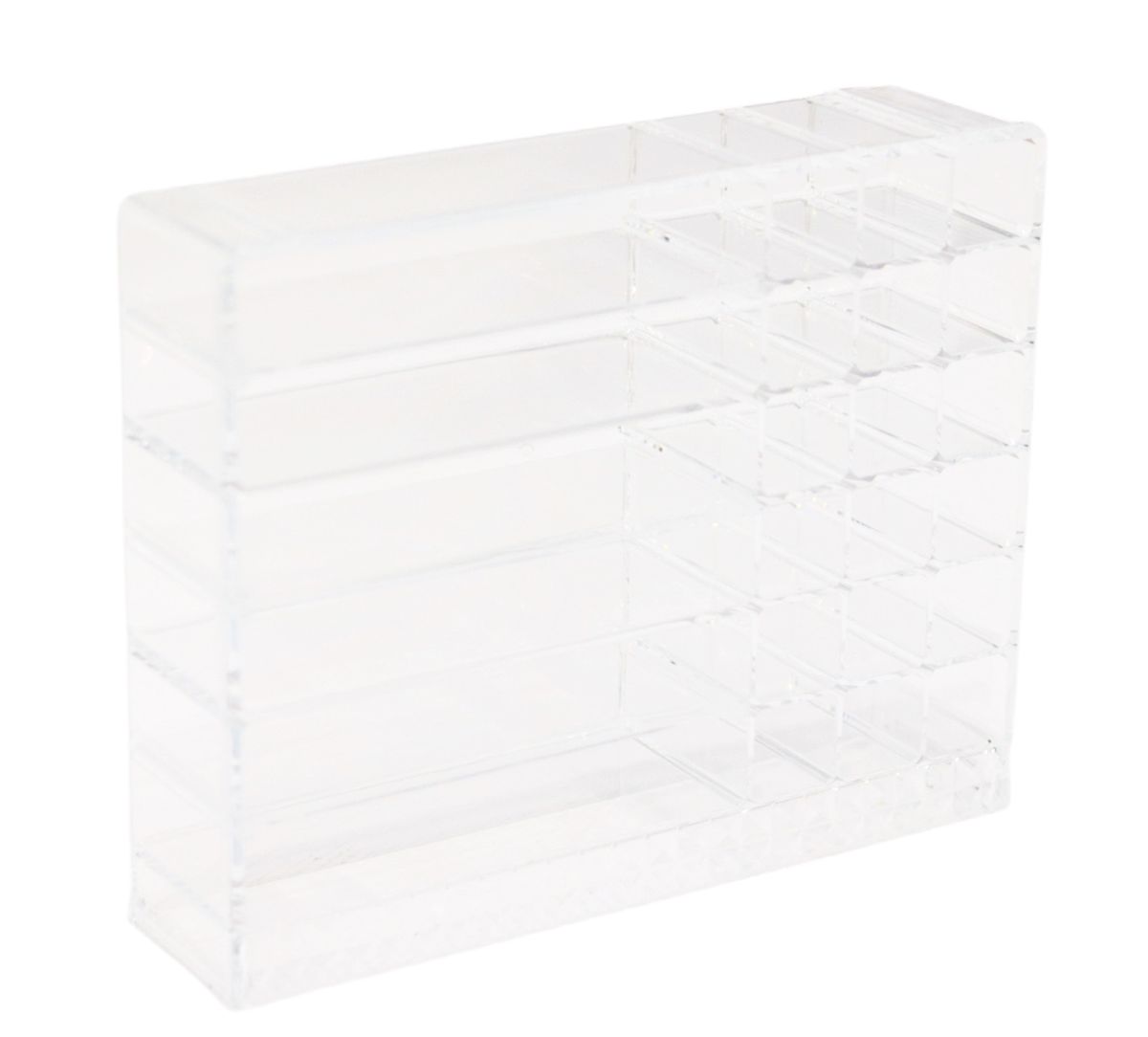 Bubblebean acrylic lipstick grid make up organizer shop today