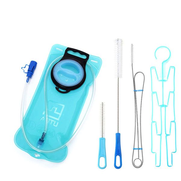 2L Hydration Bladder with 4 Piece Bladder Cleaning Brush Kit