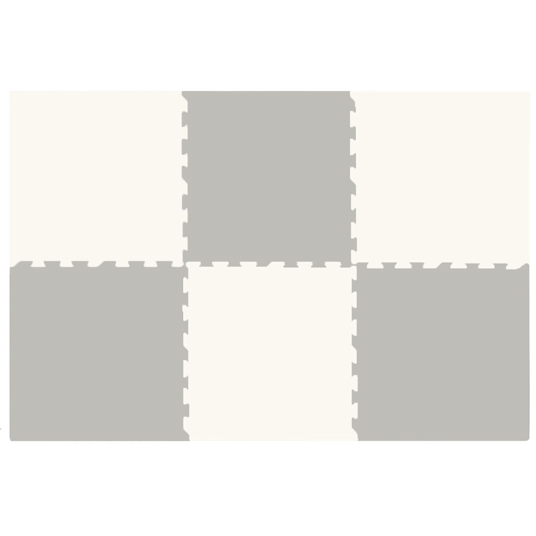 Maxie & Moo Playmats Foam Baby Play Mat Grey & Ivory Shop Today