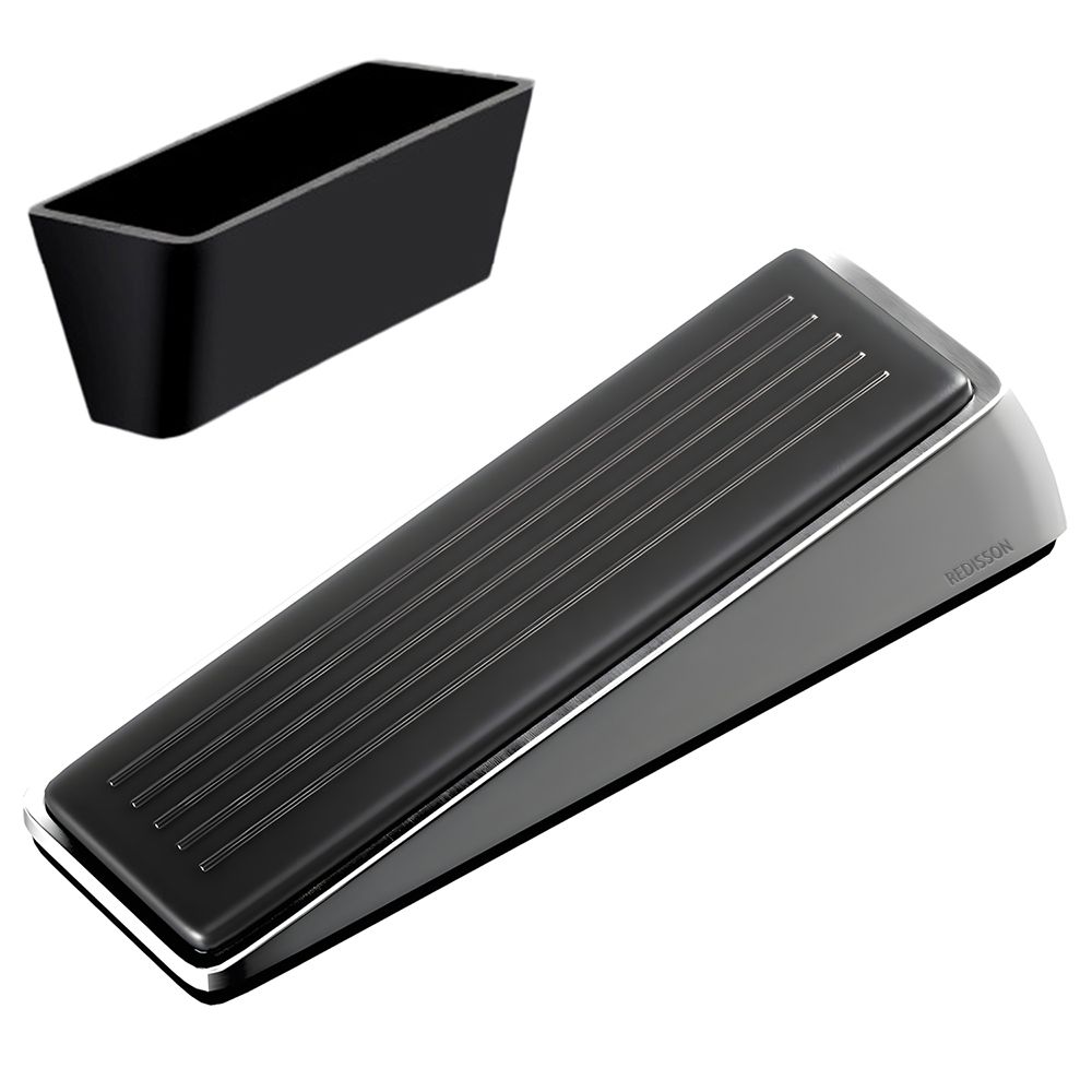Heavy Duty Door Stop Wedge, Metal Doorstops for All Floor Surfaces