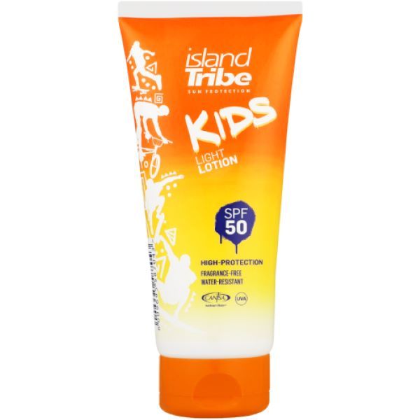Island Tribe Kids SPF50 Sun Protection Lotion x 2
