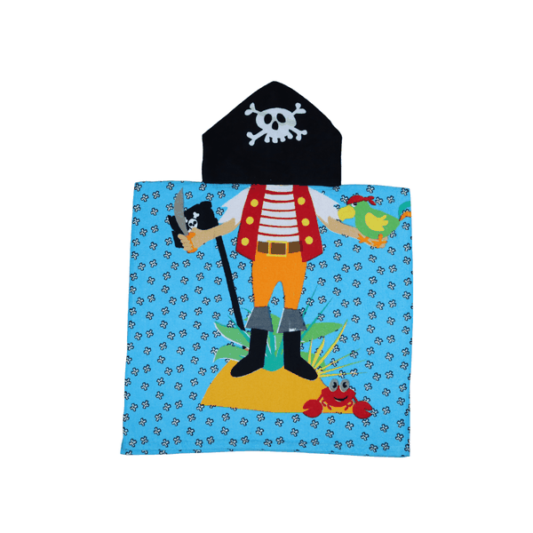 Prime 360gsm Pirate Captain Poncho Towel - Kids