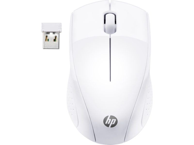 HP Wireless Mouse 220 Snow White - 7KX12AA