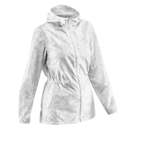 Quechua Women's Windproof and Water-repellent Hiking Jacket - Raincut Full Zip