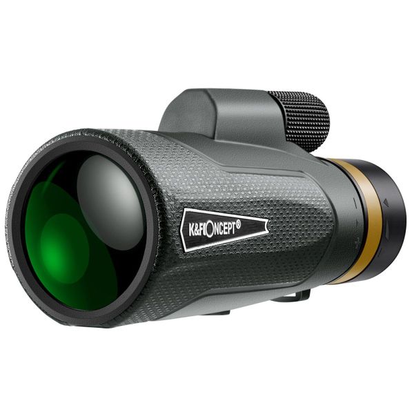 K&amp;F 12X50 Compact Monocular IP65 Water Resistant BAK4 Prisms &amp; FMC Coatings