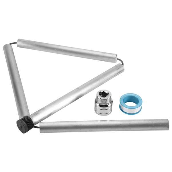 RV Water Heater Flexible Anode Rod 3/4 NPT Threaded Hex Sleeve Tool