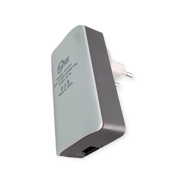 Portable UPS Power Supply With 1200Mah Battery 5V 2A