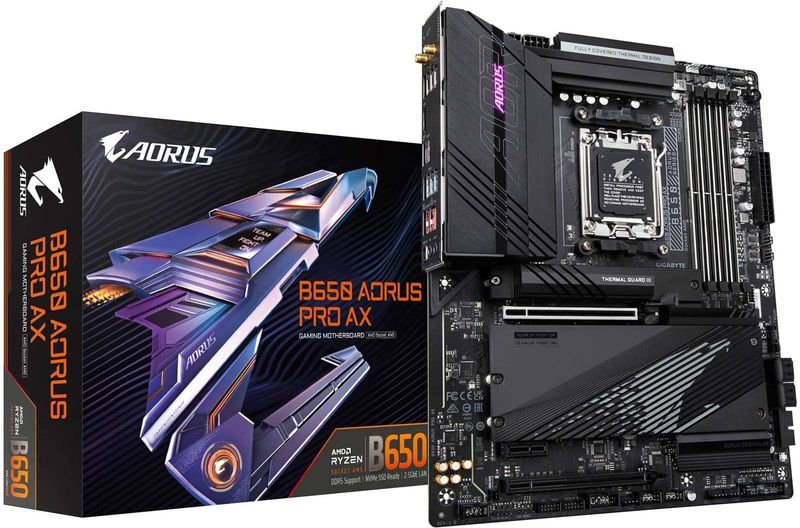 Gigabyte B650 AORUS PRO AX WiFi AMD B650 Ryzen Socket AM5