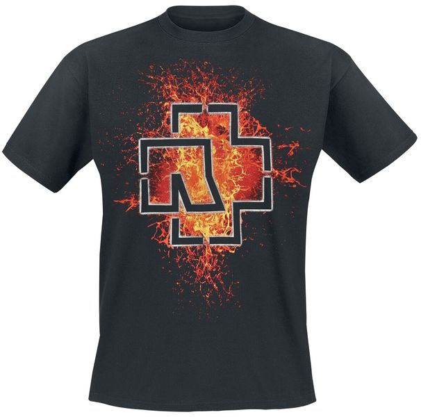 Rock Ts Rammstein - Lava Logo