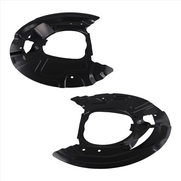1Pair Front Brake Disc Splash Panels 34116857977 Compatible with Bmw