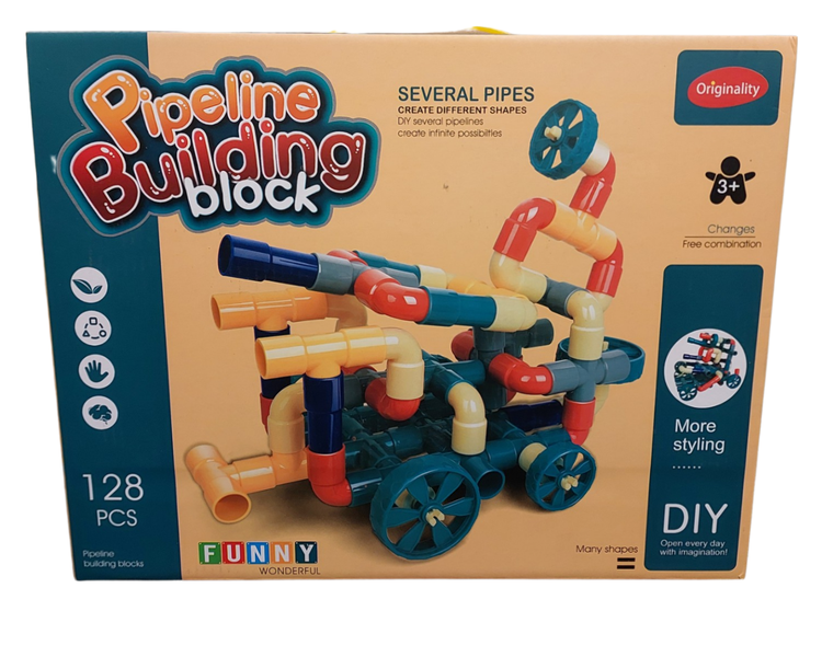 Pipeline Blocks to Build Different Shapes