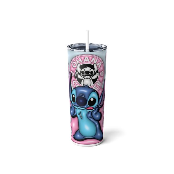 3D Stitch Coffee 600ml Tumbler