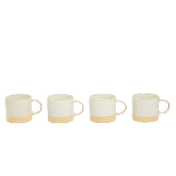 George &amp; Mason - 4 Piece Mug Set - Craft Stone