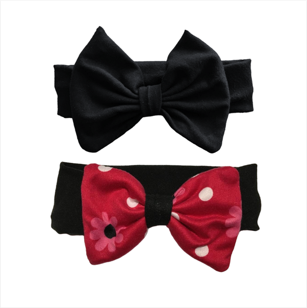 2 Pack - Black And Pink Floral image
