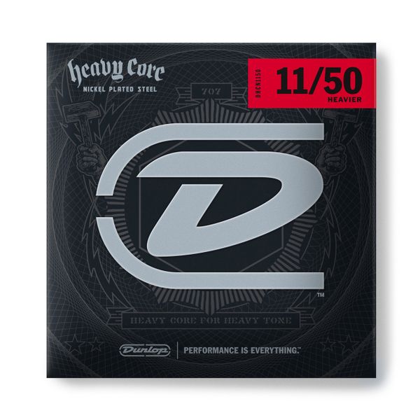 Dunlop Heavy Core Guitar Strings 11-50 DHCN1150