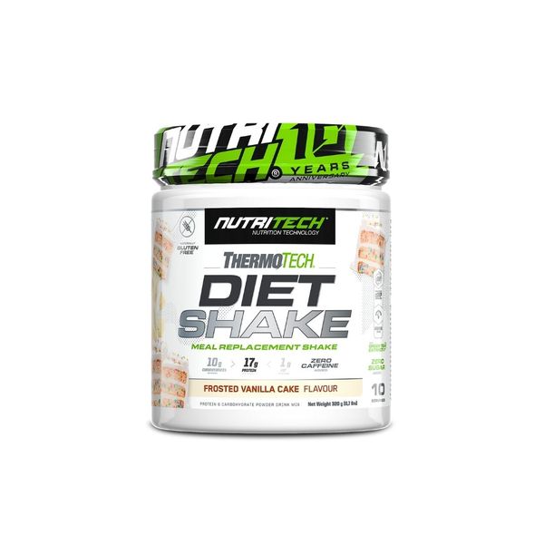 Nutritech ThermoTech Diet Shake Frosted Vanilla Cake - 320g