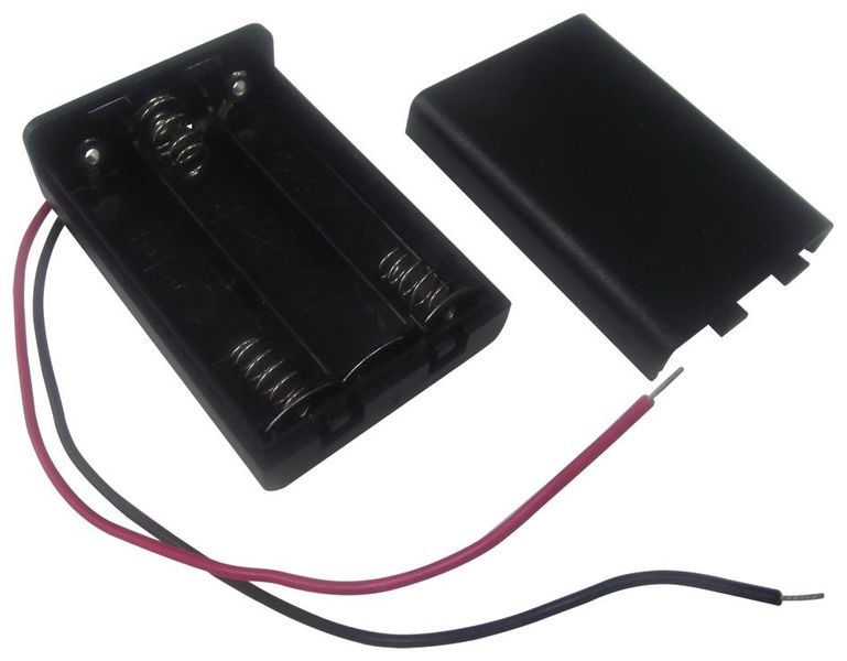 Keystone (2484) Battery Box, AAA x 3, Wire Leads