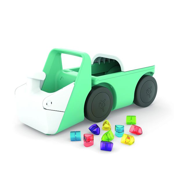 Chillafish Blockie 4-Wheel First Ride-on That Cleans Up and Carries Toys