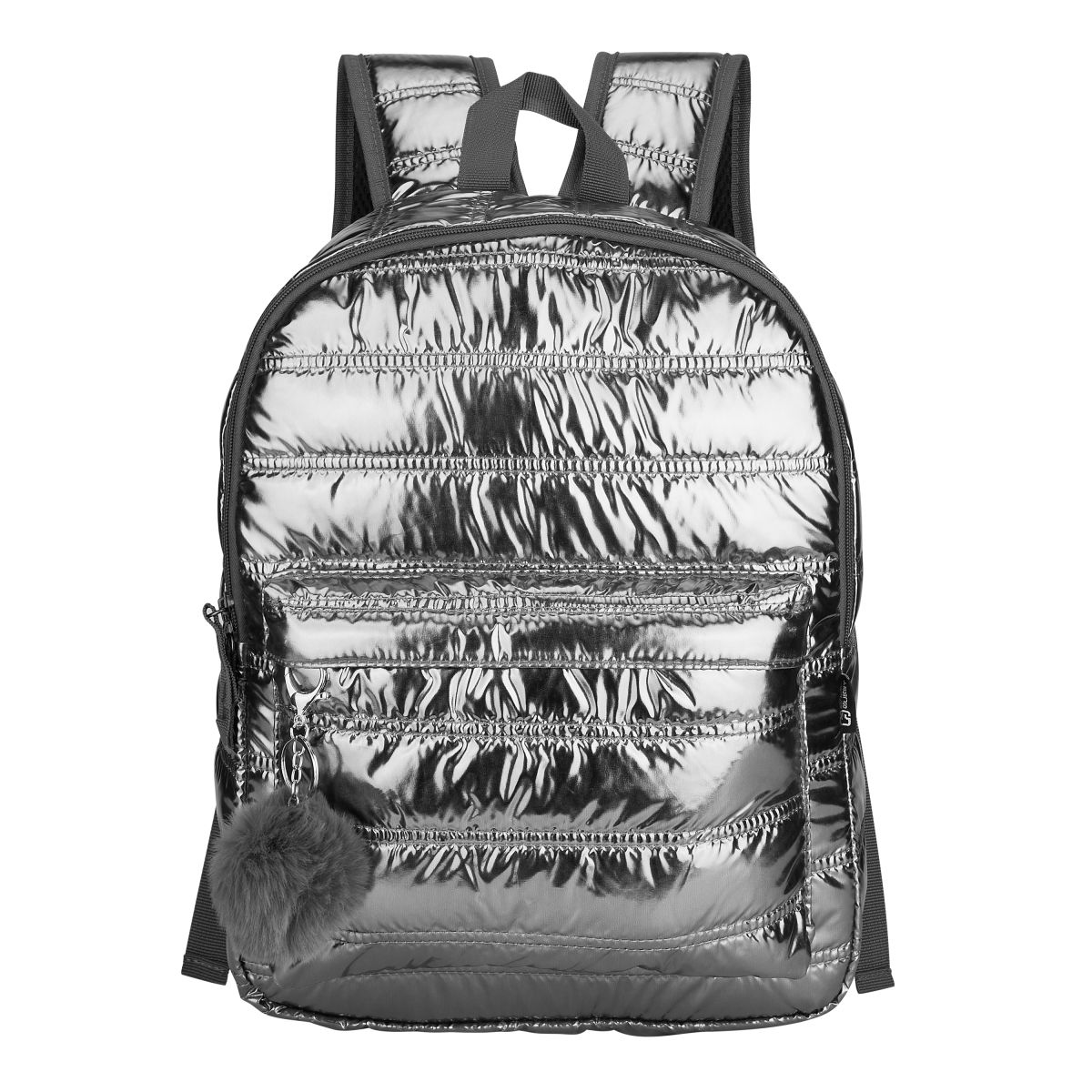 Quest Kid's Backpack - Puffer Series - Silver