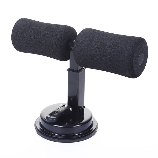 Height Adjustable Sit Up Bar - Black