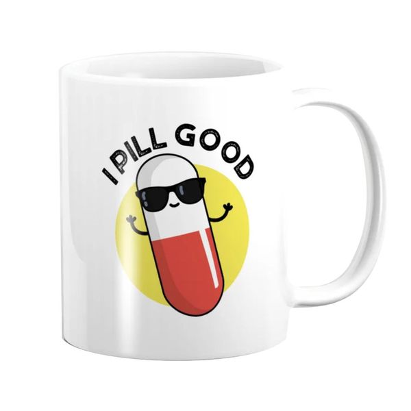 Pappa Joe Mug - I Pill Good