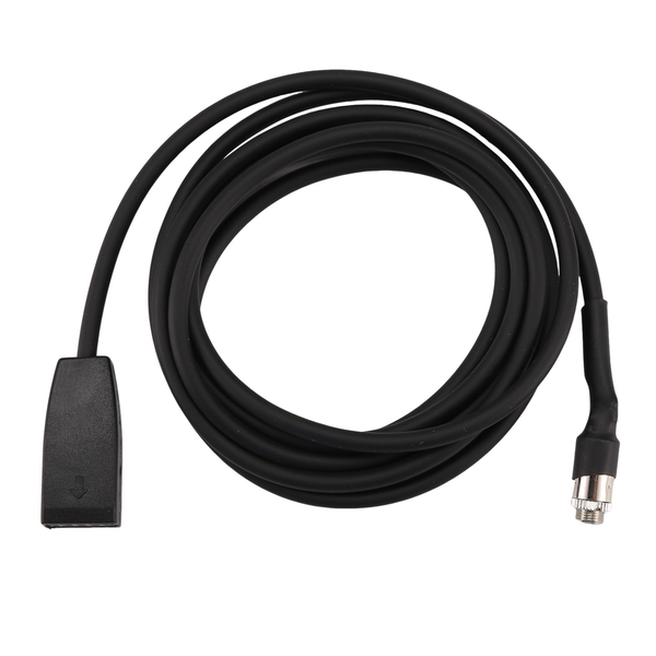 Black 10 Pin 3.5 mm Jack Car USB AUX IN Cable For E39 E53 BM54 X5